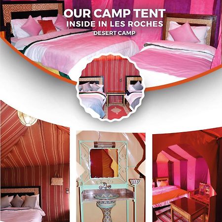 Les Roches Desert Camp Merzouga Exteriör bild